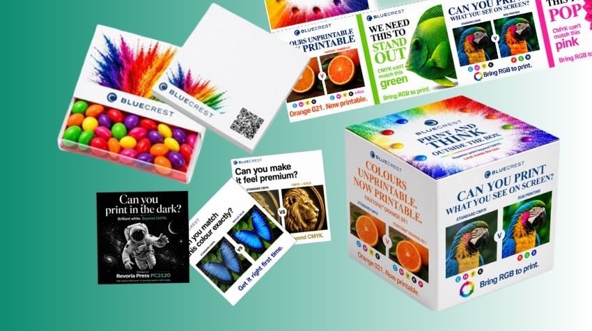 B2B Direct Mail Campaign for BlueCrest